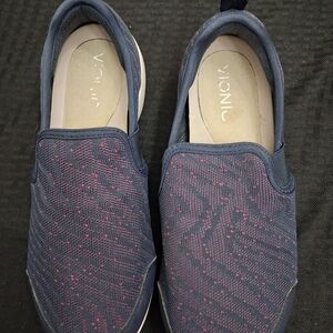 Vionic Blue and Pink Slip-On Shoes